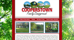 Desktop Screenshot of cooperstownfamilycampground.com